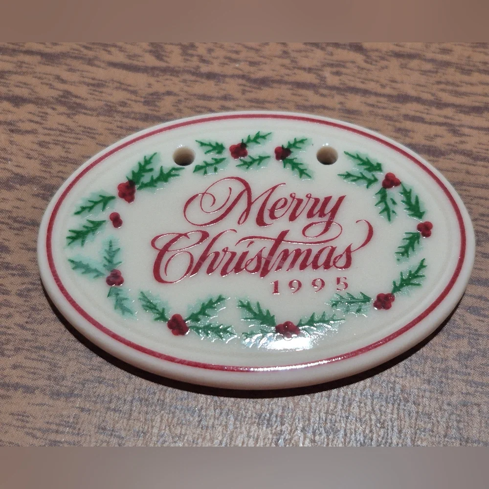 New! 1995 Longaberger Christmas Tie On